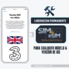 Libera iPhone por IMEI hutchison three uk