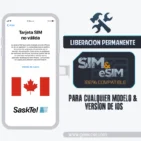 Libera iPhone por IMEI Sasktel Canada copia