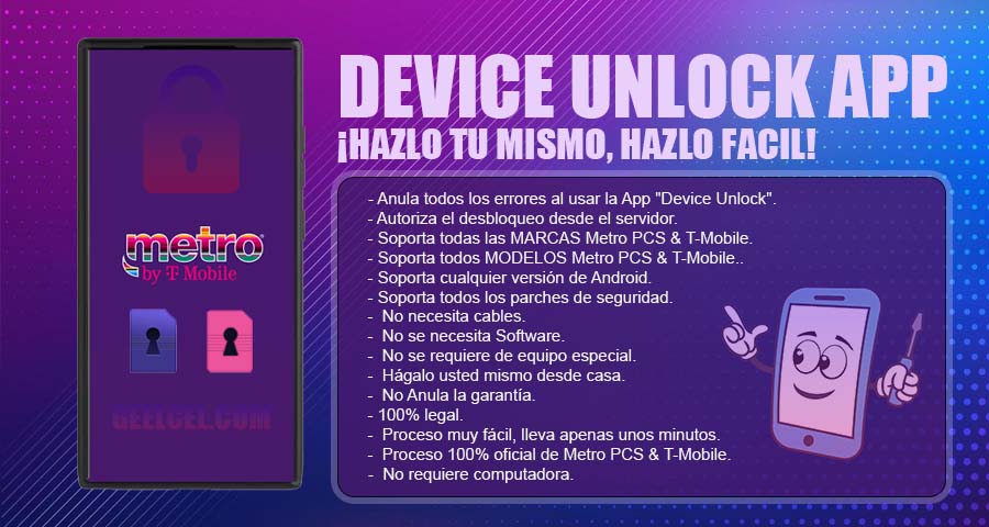 Liberacion T Mobile Metro PCS Aplicacion Ventajas Liberacion T Mobile Metro PCS Aplicacion Ventajas