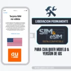 Libera iPhone por IMEI AU KDDI JAPON