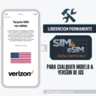 Libera iPhone por IMEI Verizon USA