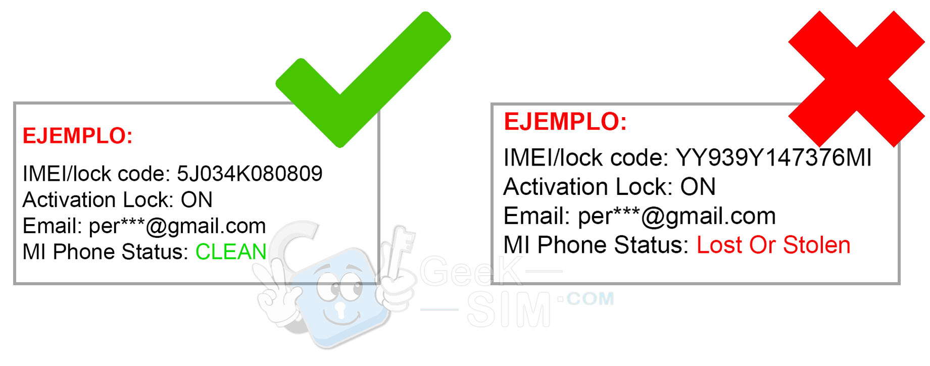 Xiaomi Verificador Clean Lost Xiaomi Verificador Clean Lost