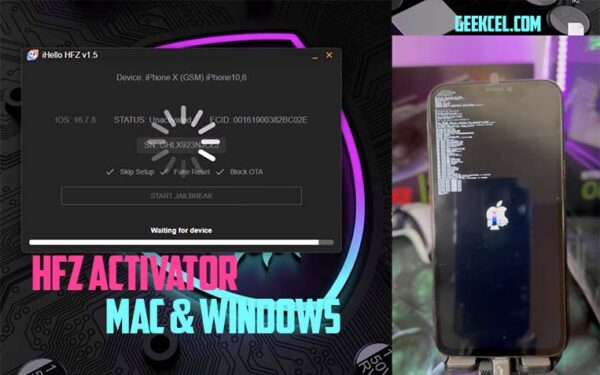 HFZ iPhone Hello Passcode ByPass Windows MAC